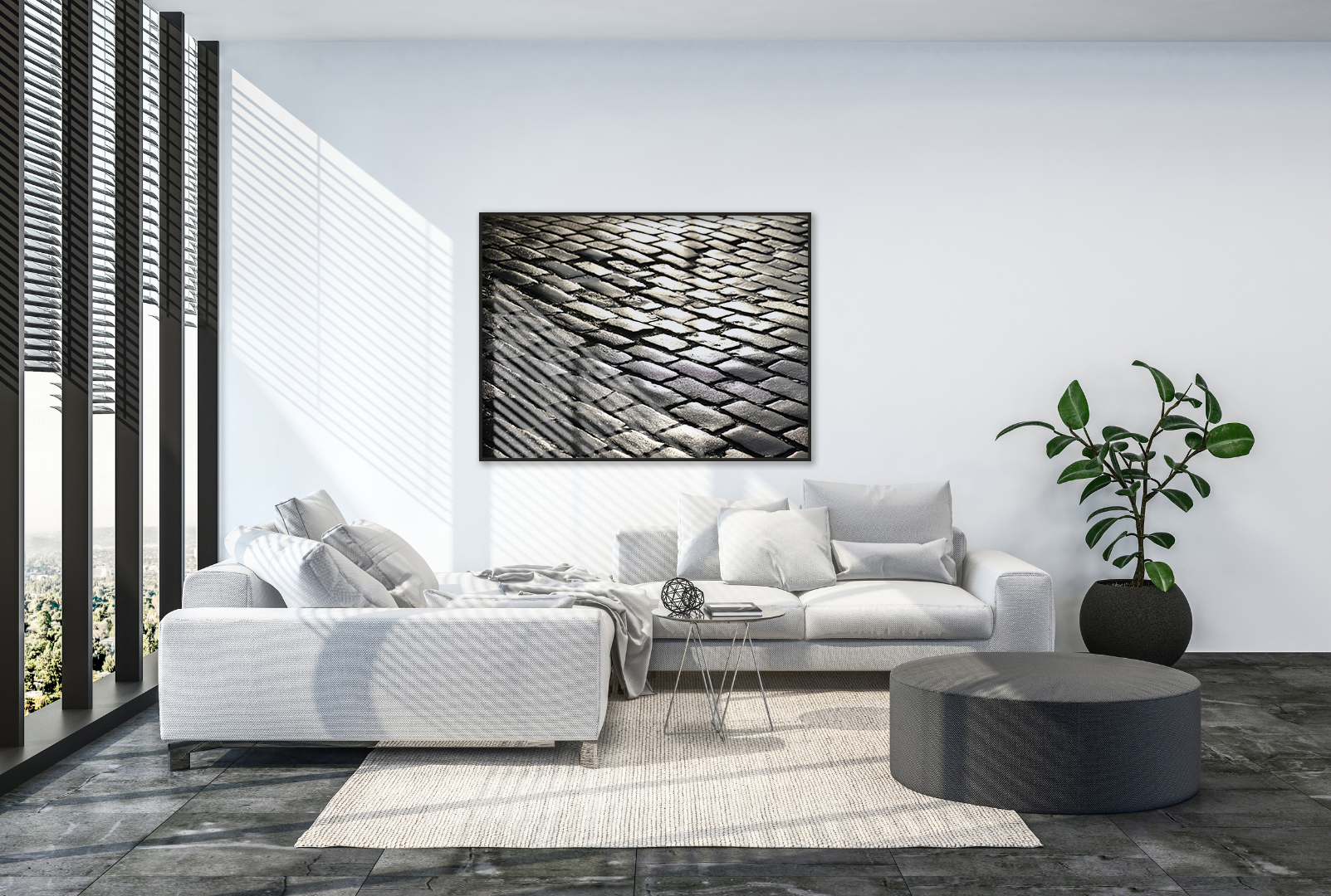 The Well-Trodden Path original abstract contextualised office art modern decor photo print by Blair Montague Drake